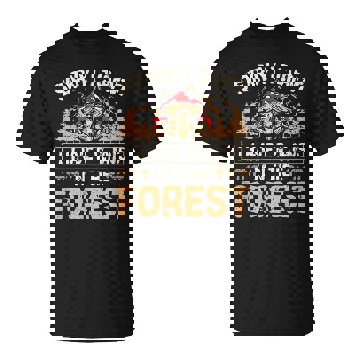 キノコ採集 面白いキノコ採り キノコ Tシャツ