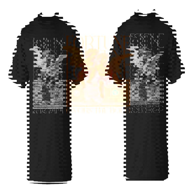 キューピッドとサイケ 2人の天使の赤ちゃん ドルフォーチュンアート 長袖tシャツ Tシャツ