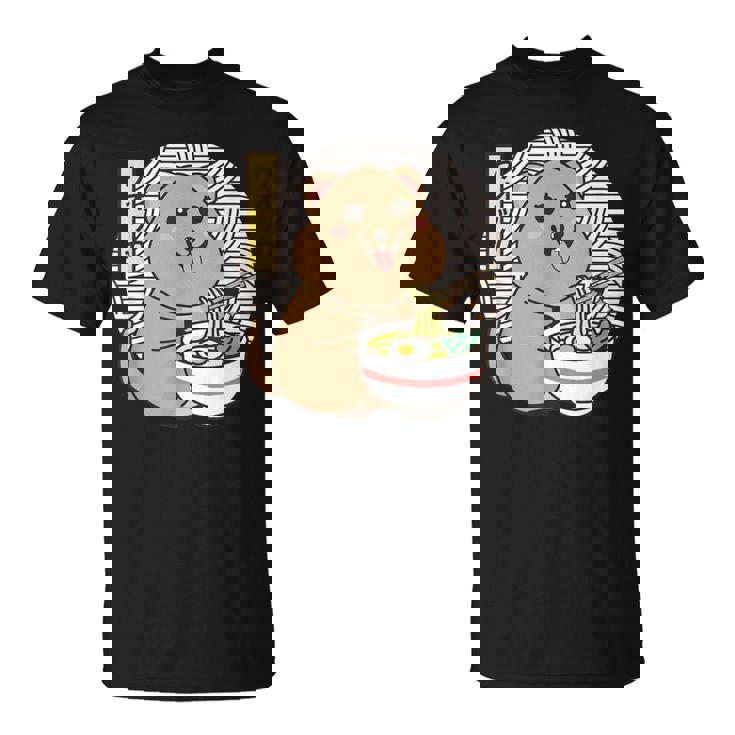 クオッカ、ラーメンを食べるクオッカ、クオッカカワイイ、クオッカ Tシャツ