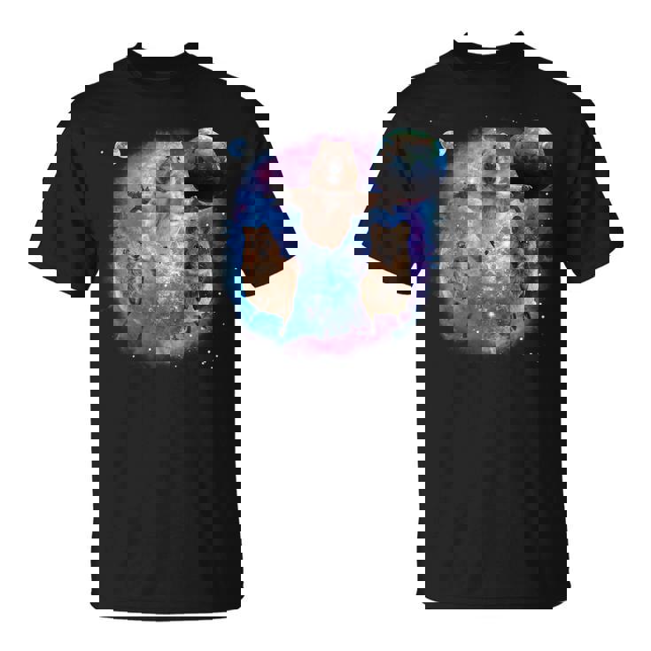 クオッカ、宇宙のクオッカ、オーストラリアの動物クオッカ Tシャツ