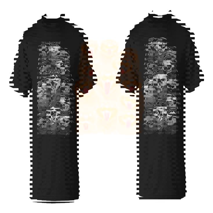 クレイジーカワウソ 長袖tシャツ Tシャツ