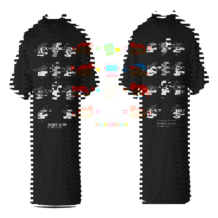 クレヨンしんちゃん 〇＋〇＝？ ネネちゃんver 長袖tシャツ Tシャツ