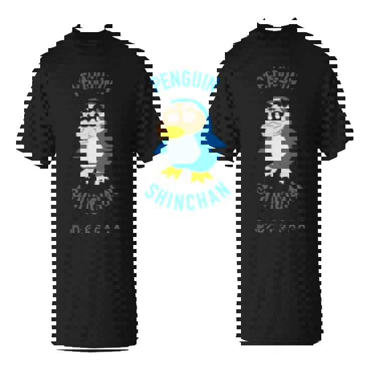 クレヨンしんちゃん ぺんぎんしんちゃん ワンポイント 長袖tシャツ Tシャツ