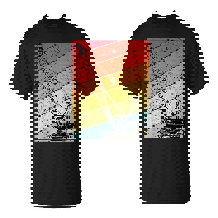 クレーン オペレーター 重機 おもしろい 建設 クレーン Tシャツ