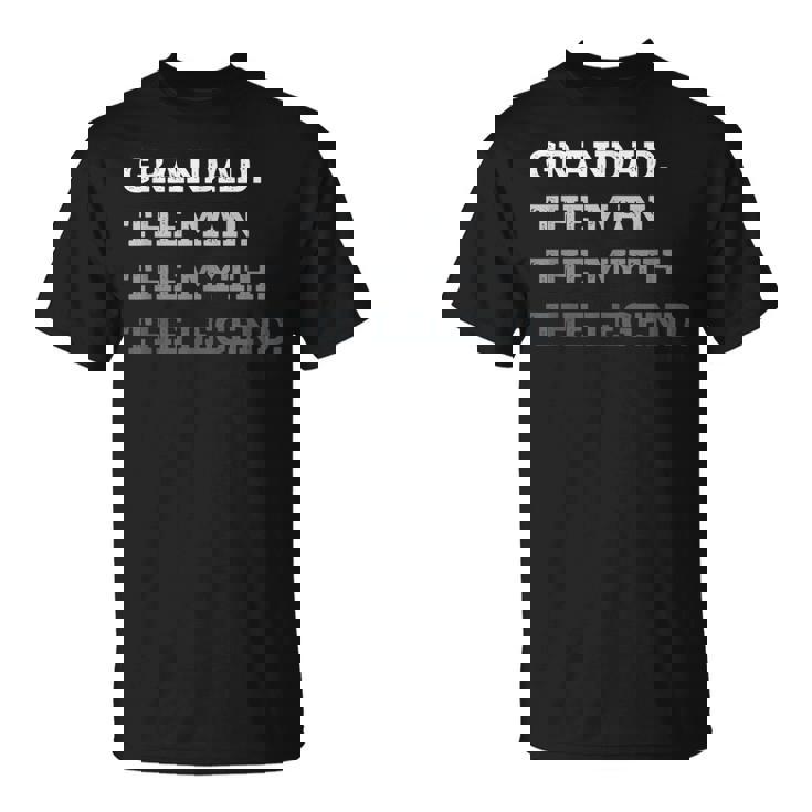 クールおじいちゃん The Man The Myths The Legend The Legend おじいちゃん Tシャツ