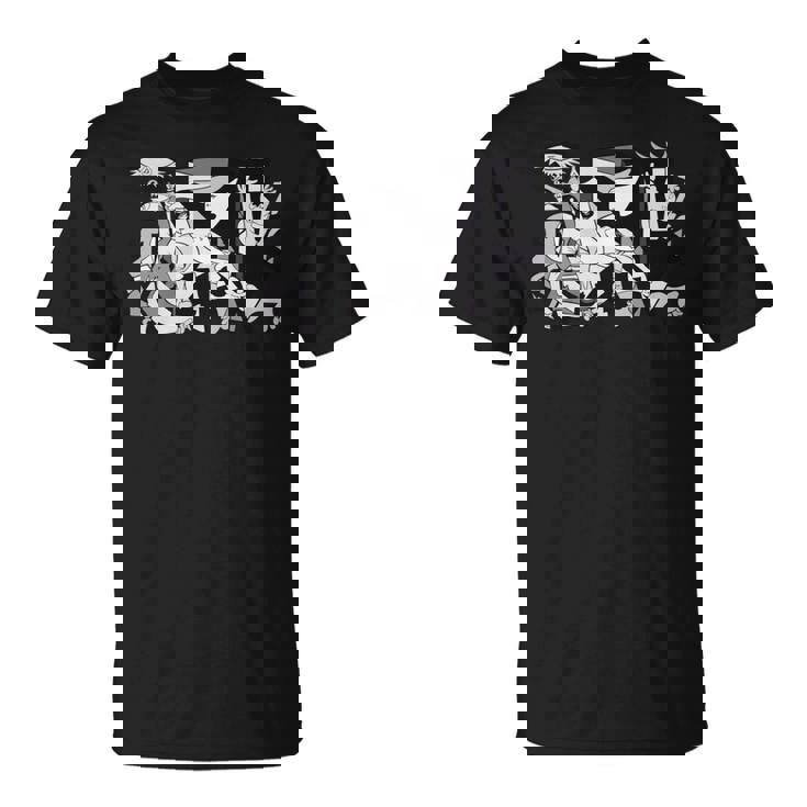ゲルニカのアートワーク 長袖tシャツ Tシャツ