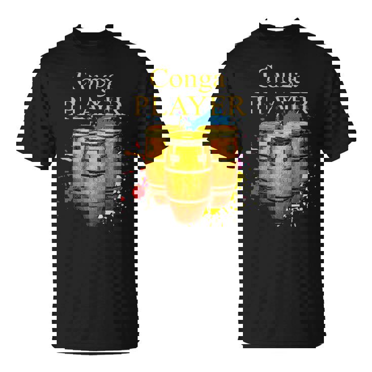 コンガコンガ奏者ミュージシャン Tシャツ