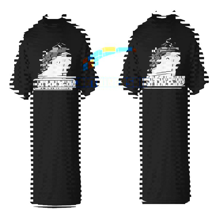 コンテナシップ船 船長 船員 船員 マリナー 船員 船員 Tシャツ