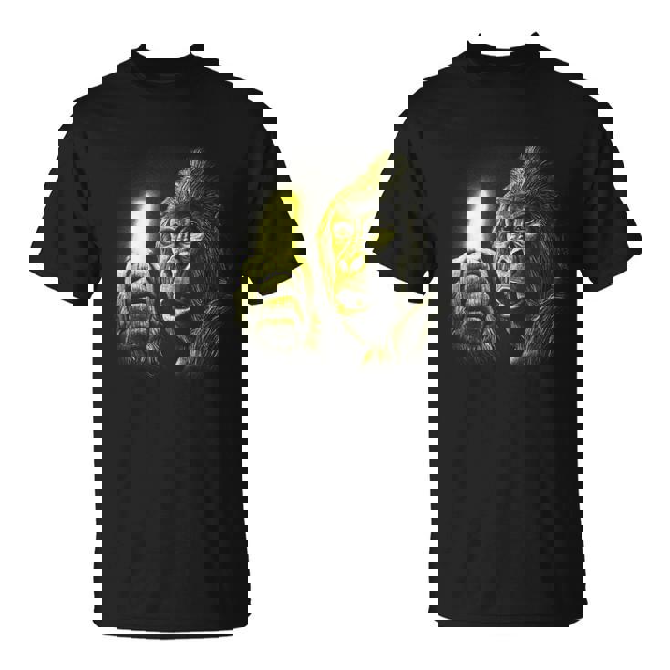 ゴリラとバナナ Tシャツ