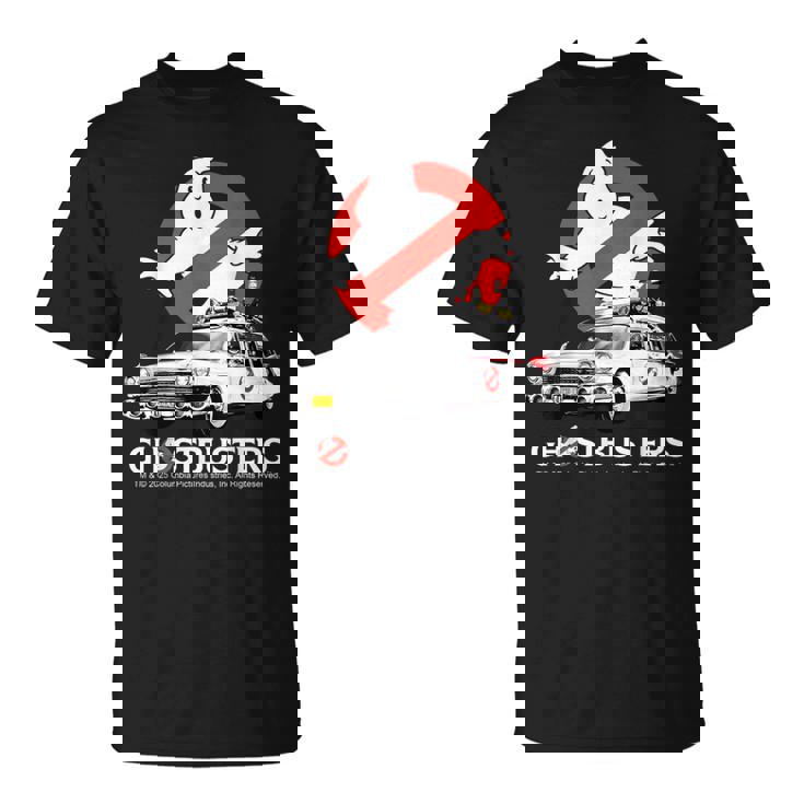 ゴーストバスターズ ハロウィン デザイン Ecto 1 Tシャツ