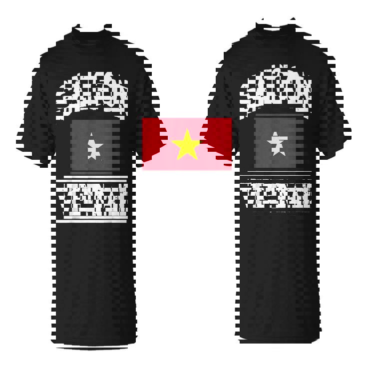 サイゴン ベトナム ホーチミン市 お土産 ベトナム国旗 Tシャツ