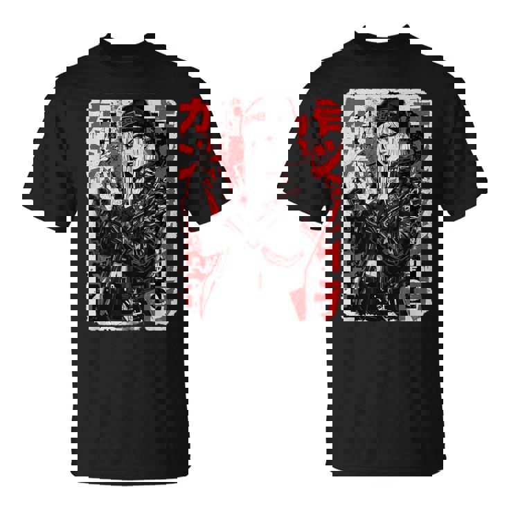 サイバーパンク パンクガール 日本のストリートウェア Tシャツ