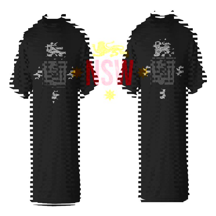 サウスウェールズ Nsw ライオンフラッグ オーストラリア Tシャツ