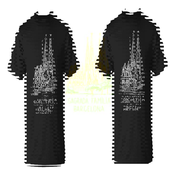 サグラダ・ファミリア バルセロナ Tシャツ