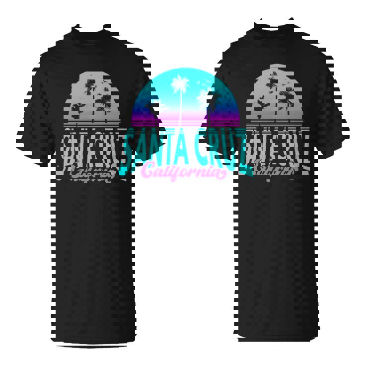 サンタクルーズ カリフォルニア レトロ ヴィンテージ サンセット 長袖tシャツ Tシャツ