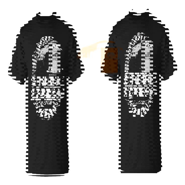 サンライズ エクスプレス トレイン 日本 東京 出雲 サンライズ 出雲 電車 Tシャツ