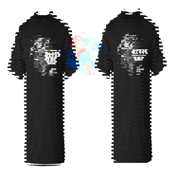 ザ・スーパーマリオギャラクシー・ムービー Timepin Tシャツ