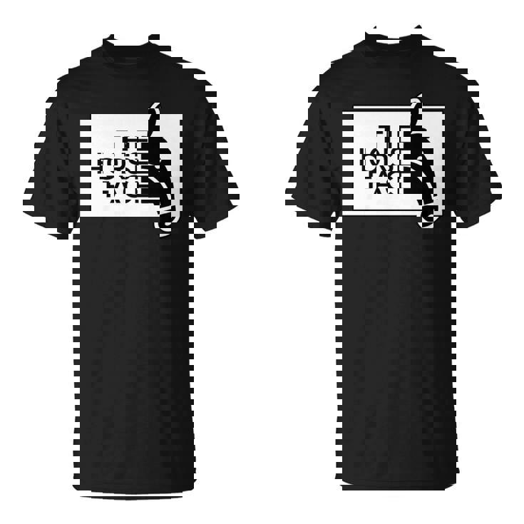 ザ・ホース・フェイス The Horse Face 午年 馬【十二支 干支】2026年 ブランド パロディ 長袖tシャツ Tシャツ