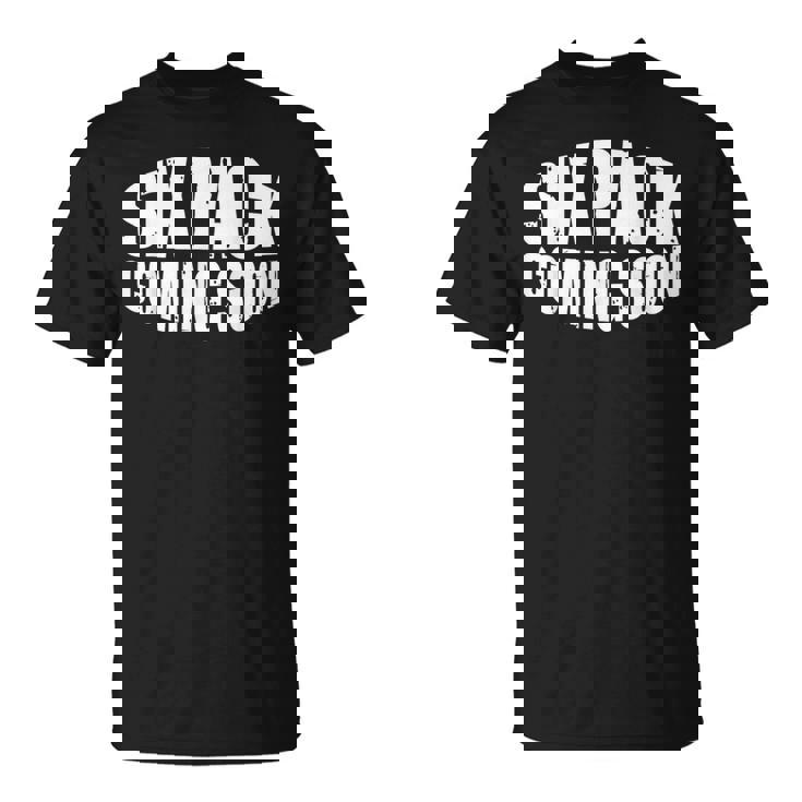 シックスパックは近日公開予定ix Pack Comingoon Tシャツ
