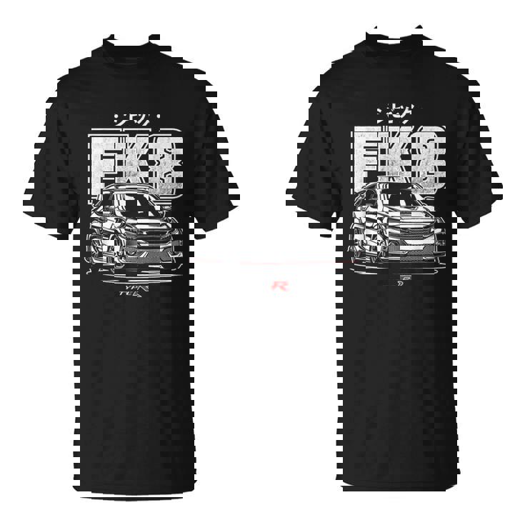 シビック タイプr Fk 8 日本車 Tシャツ
