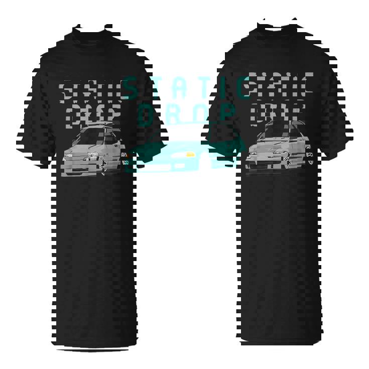 シビック 例 スタティックドロップ 日本車 Tシャツ