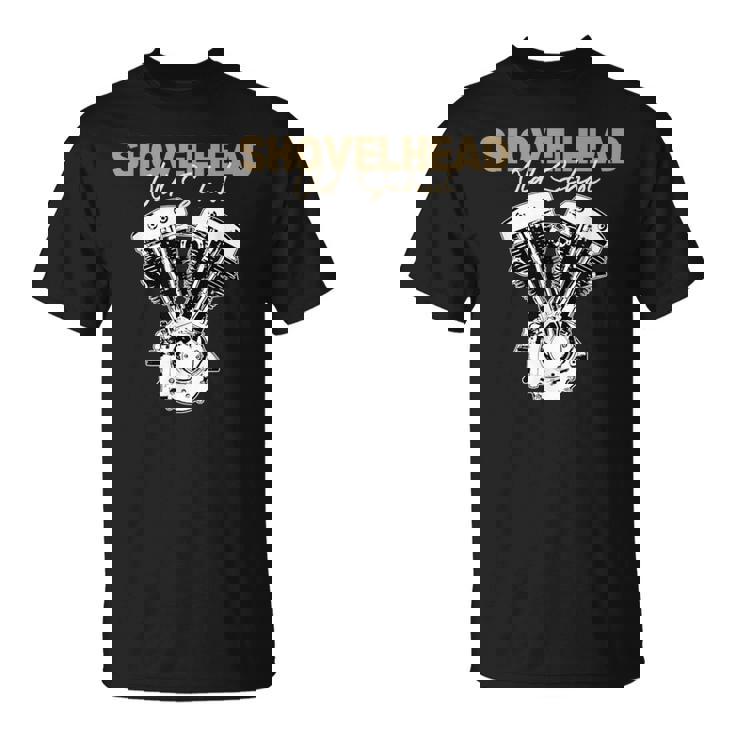 ショベルヘッド チョッパー ボバー オートバイ バイカー オールドスクール Hd Tシャツ