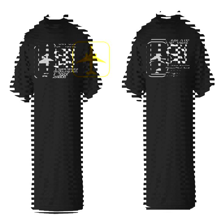 シンガポール・チャンギ国際空港航空フライトクルー。 Tシャツ