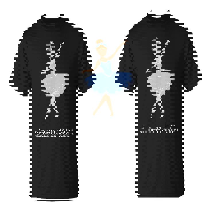 シンデレラ バレエ バレリーナ ポワント ダンサー ダンス グラフィック Tシャツ