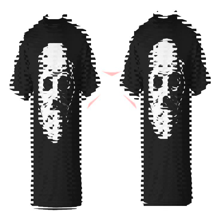 ジェイソンホッケーマスク ハロウィンシャツ 13日の金曜日 Tシャツ
