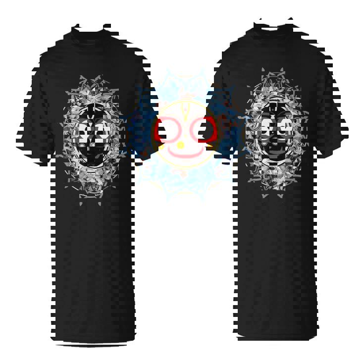 ジェイ・ジャガンナート ヒンドゥー教の愛 プリ・ハレ・クリシュナ Tシャツ