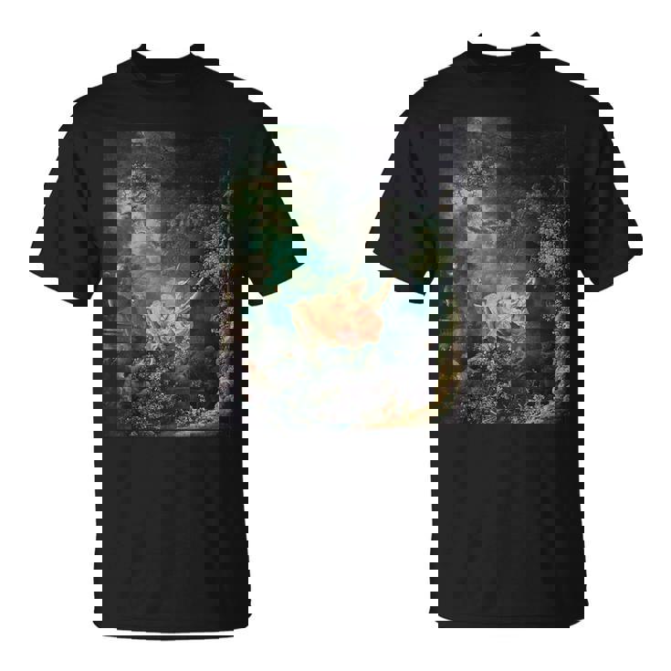 ジャンオノレ・フラゴナール作 スイングペインティング Tシャツ