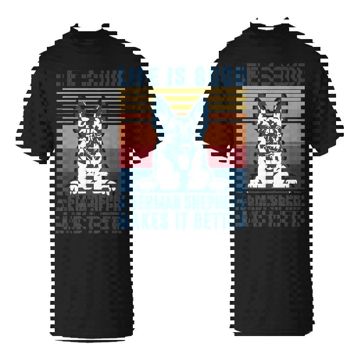 ジャーマンシェパード ギフト メンズ レディース 犬 父 母 ジャーマンシェパード Tシャツ