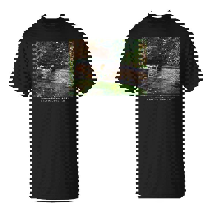 ジョン・エバレット・ミレー・オフィーリア Tシャツ