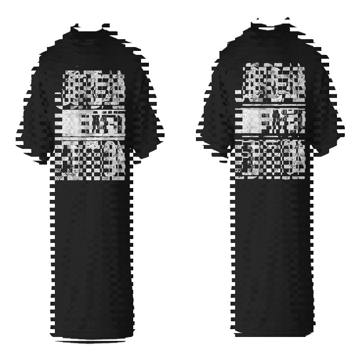 ジョークシャツ ジョーダン 限定版 面白い名前入り Tシャツ