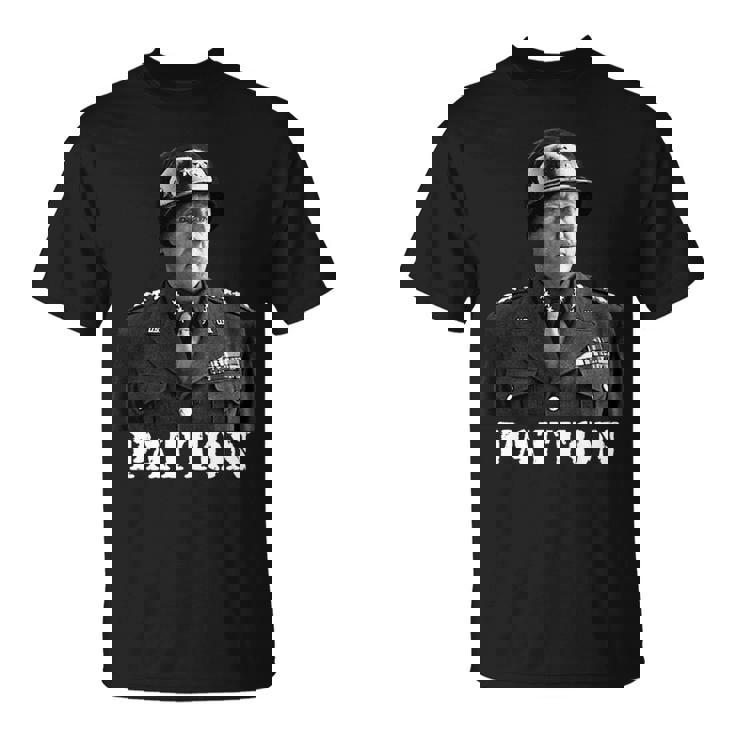 ジョージ・パットン 第二次世界大戦 勝利 記念 独立記念日 長袖tシャツ Tシャツ