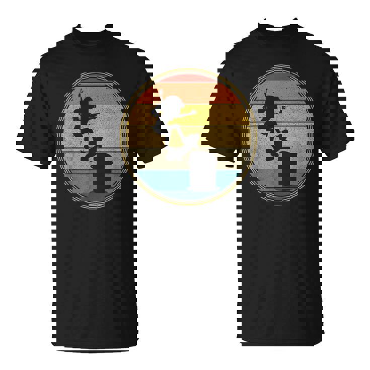 スケーター 女の子 ヴィンテージ レトロ スケートボード スケートボード キッズ Tシャツ