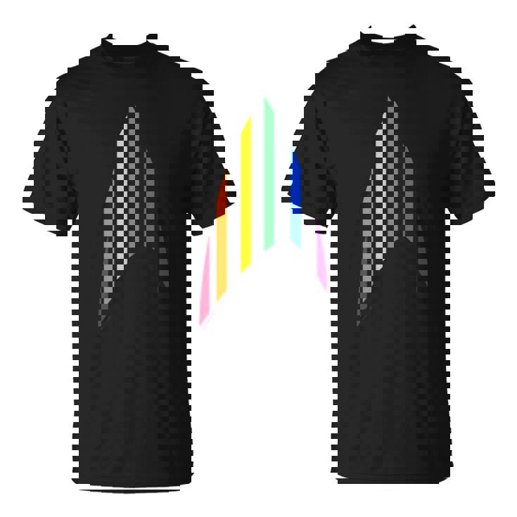 スタートレック オリジナルシリーズ プライドレインボーデルタ 長袖tシャツ Tシャツ