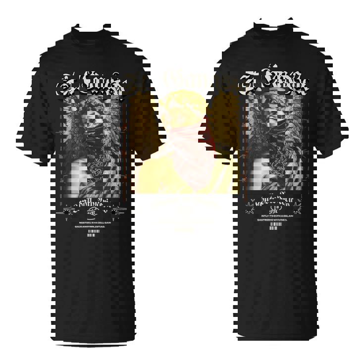 ストリートウェア ギャングスター エンジェル 大胆なアーバンエステック Tシャツ