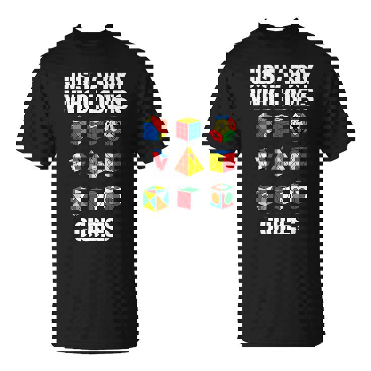 スピードキューブパズル キューブキューブ キッズ Tシャツ