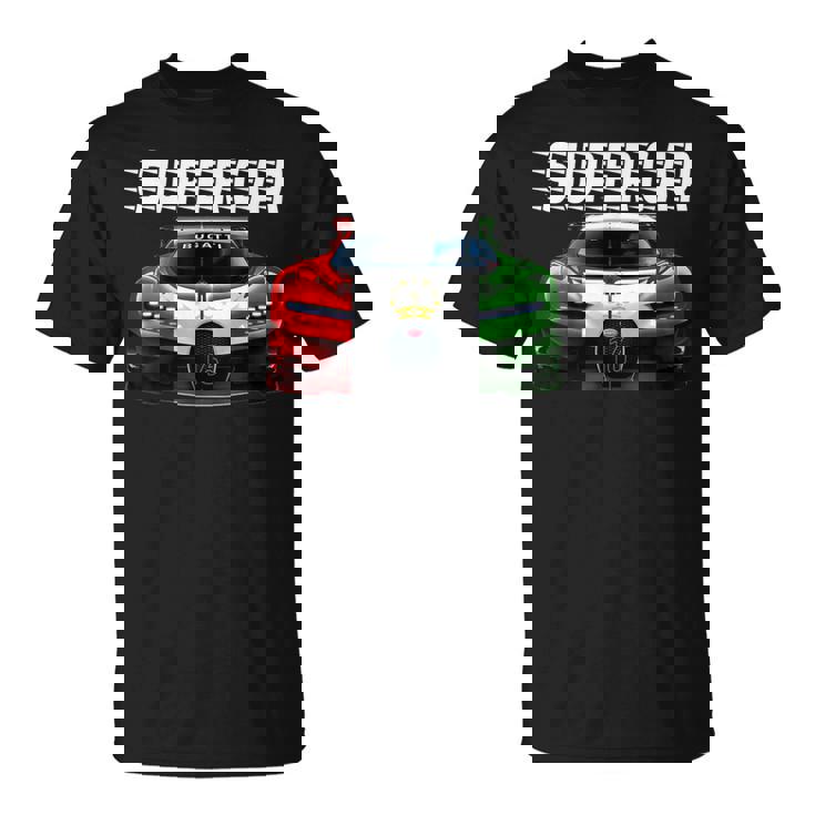 スポーツカーファンのためのスーtシャツ Tシャツ