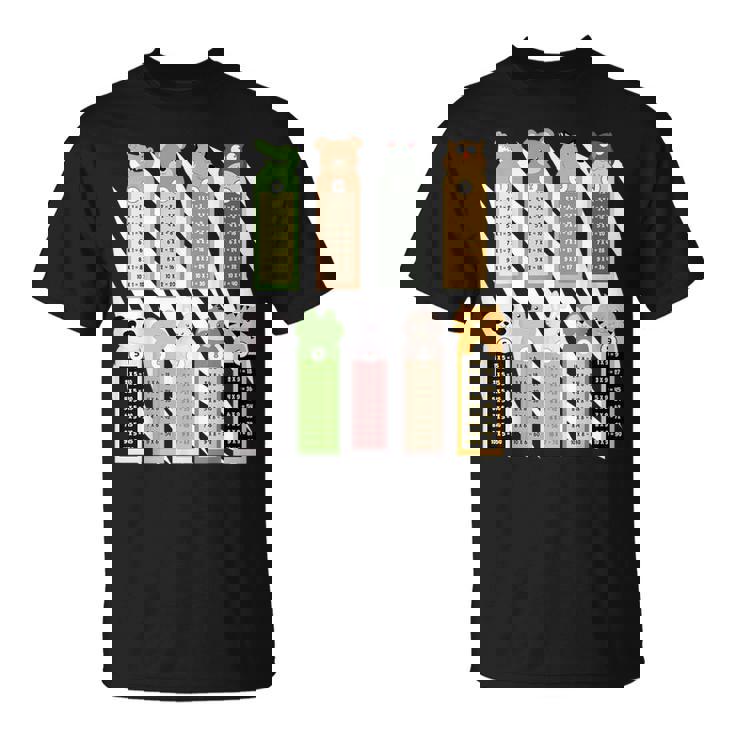 ゼブラプリント 算数 仮装アイデア キッズ&掛け算 Tシャツ