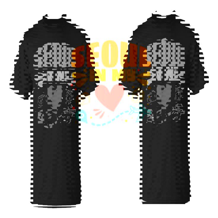 ソウル・イン・マイ・ハート 韓国からのお土産 Tシャツ