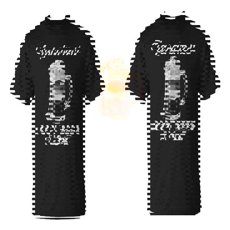 ソーダ愛好家のためのかわいいルートビアフロート格言 Tシャツ