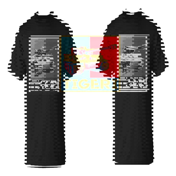 タイガー1装甲vi戦車 Ww2 ドイツ装甲車両 Afvアート 長袖tシャツ Tシャツ