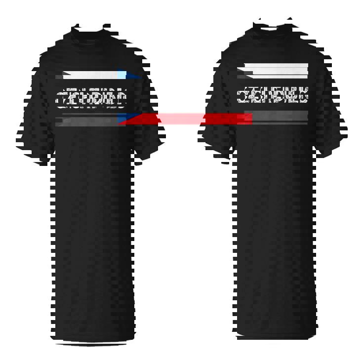 チェコ共和国 国旗 チェコ プライド チェコルーツ チェコ国旗 Tシャツ