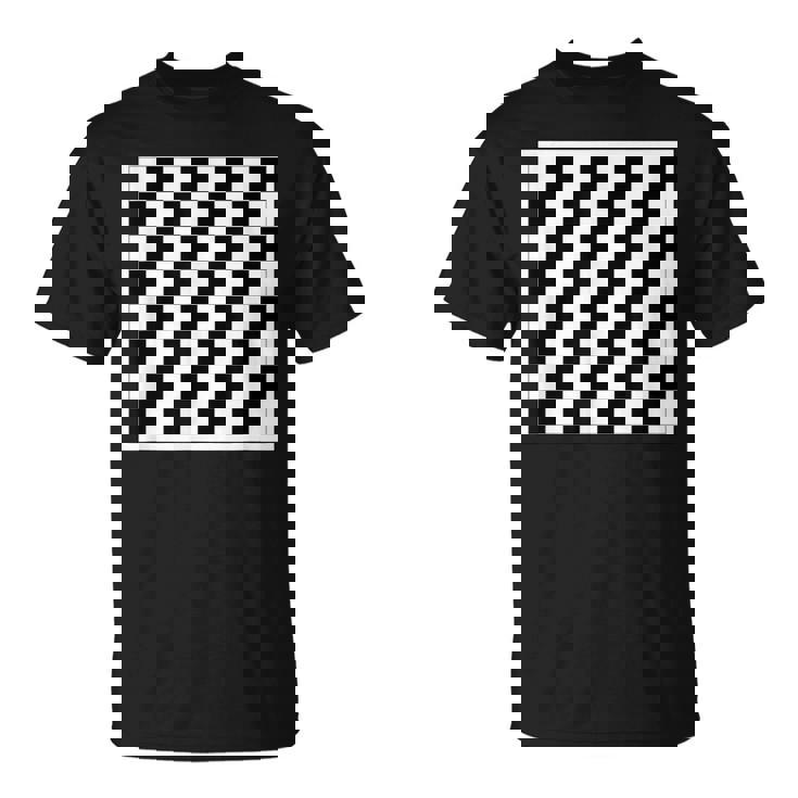 チェッカー柄チェス Tシャツ