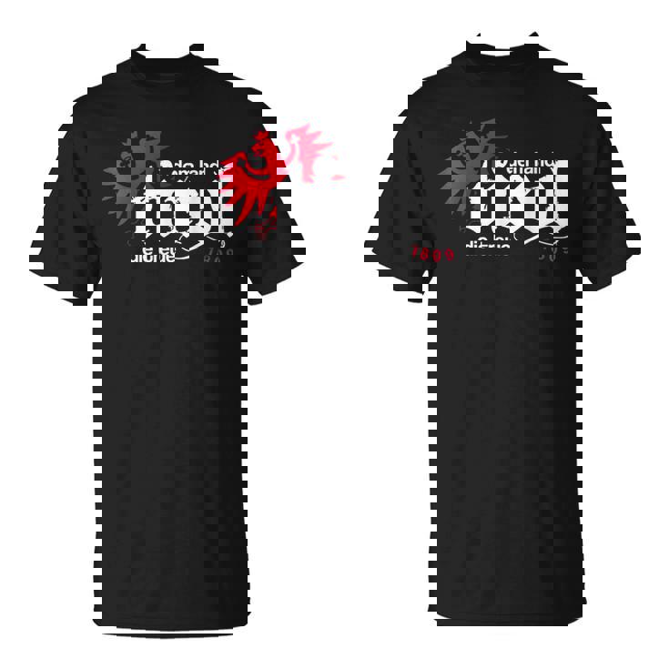 チロルイーグルメンズレディースキッズtシャツの状態へのチロルの忠誠 Tシャツ