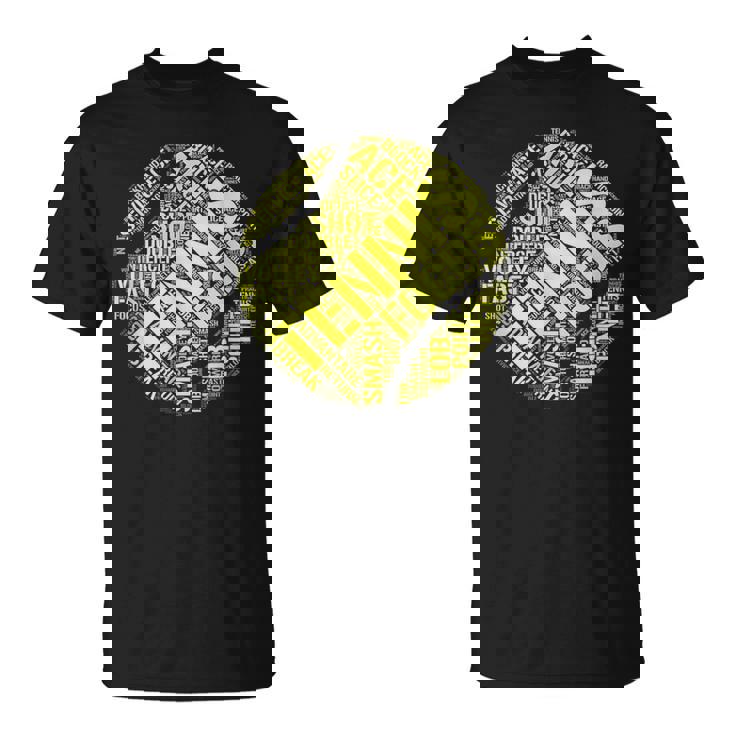 テニス 面白いtシャツ ボール おもしろ 服 ネタ メンズ レディース テニス部 おもしろグッズ 大人 子供 Tシャツ