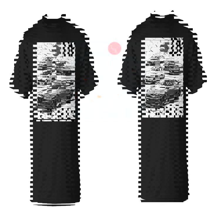 ディストレス Jdm レジェンズ レースカー 国旗 日本製 長袖tシャツ Tシャツ