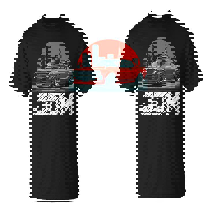 ディストレス Jdm レジェンド ドリフト レース レッドカー 東京スカイライン ギフト 長袖tシャツ Tシャツ